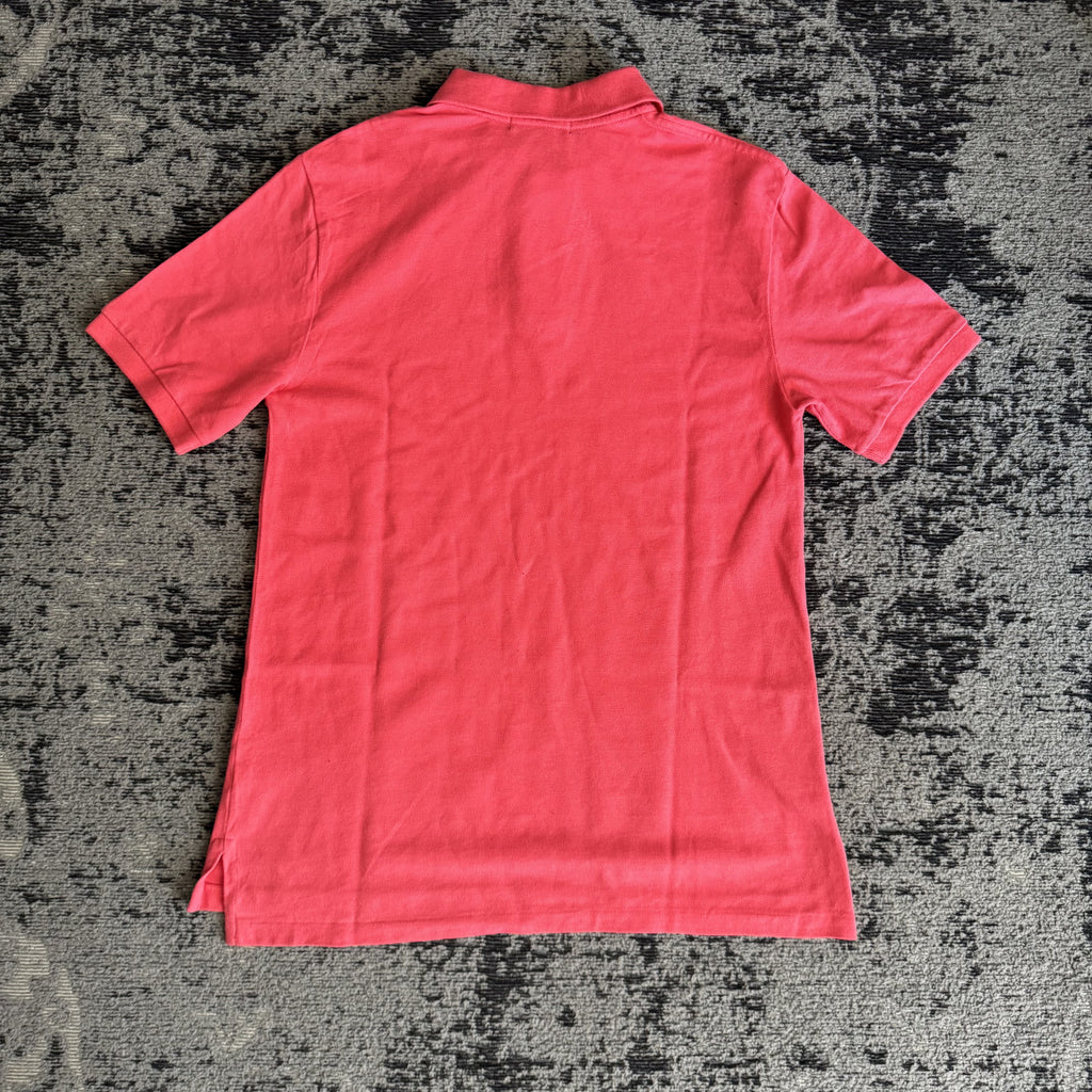 Ralph Lauren Coral Pink Polo Shirt Youth L Adult S