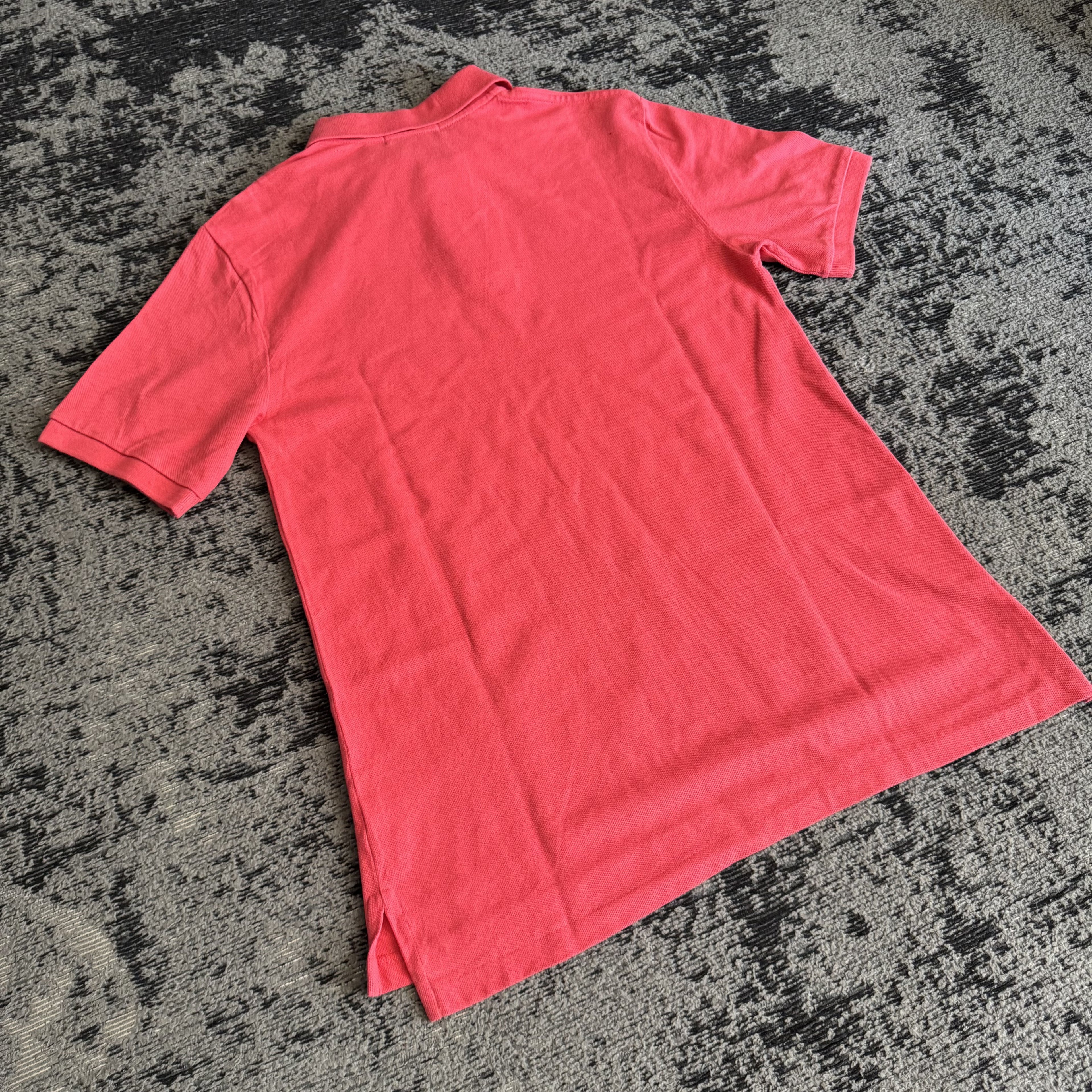 Ralph Lauren Coral Pink Polo Shirt Youth L Adult S