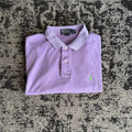 Ralph Lauren Lavender Polo Shirt Size M