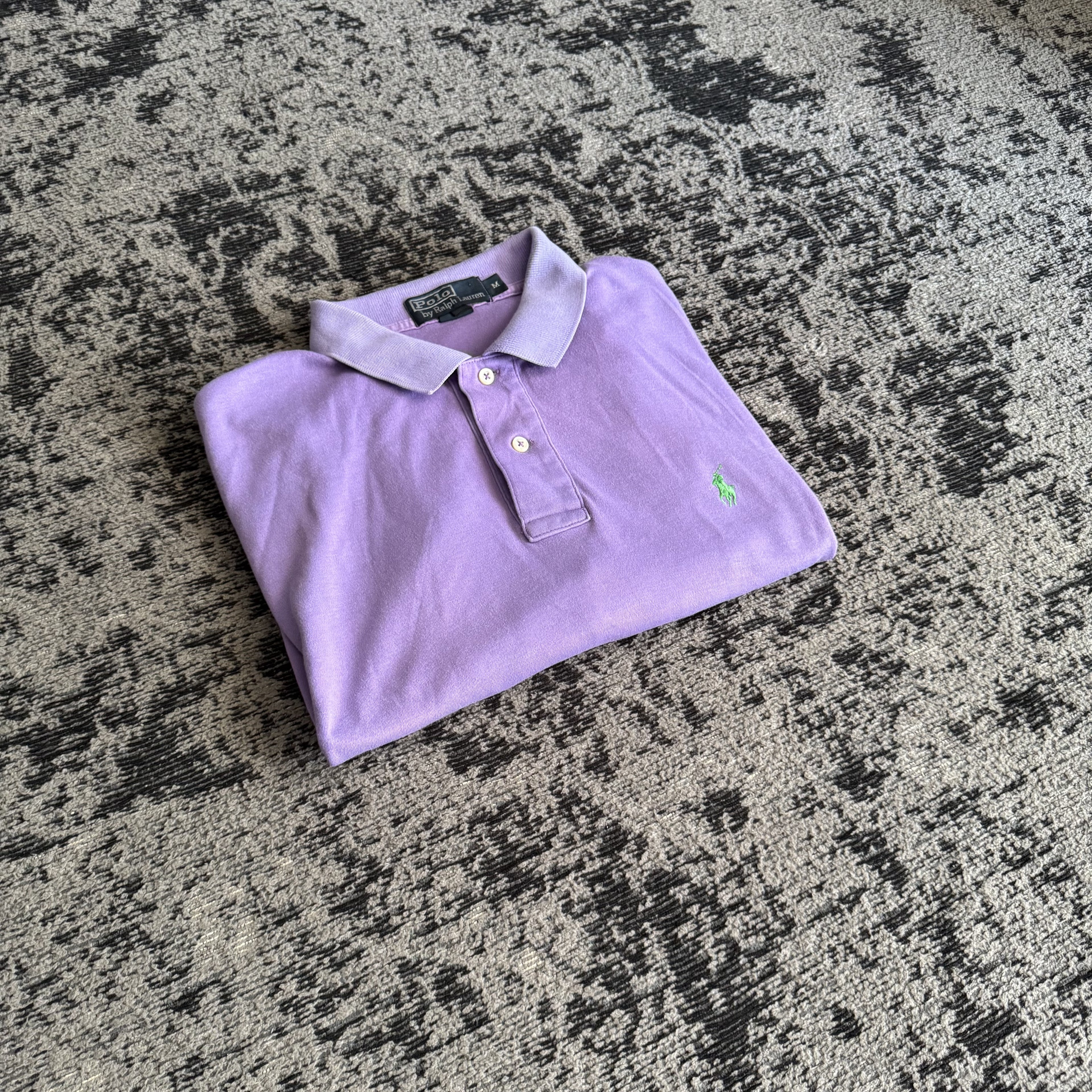 Ralph Lauren Lavender Polo Shirt Size M