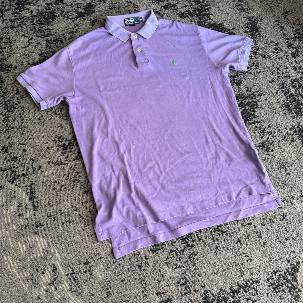 Ralph Lauren Lavender Polo Shirt Size M