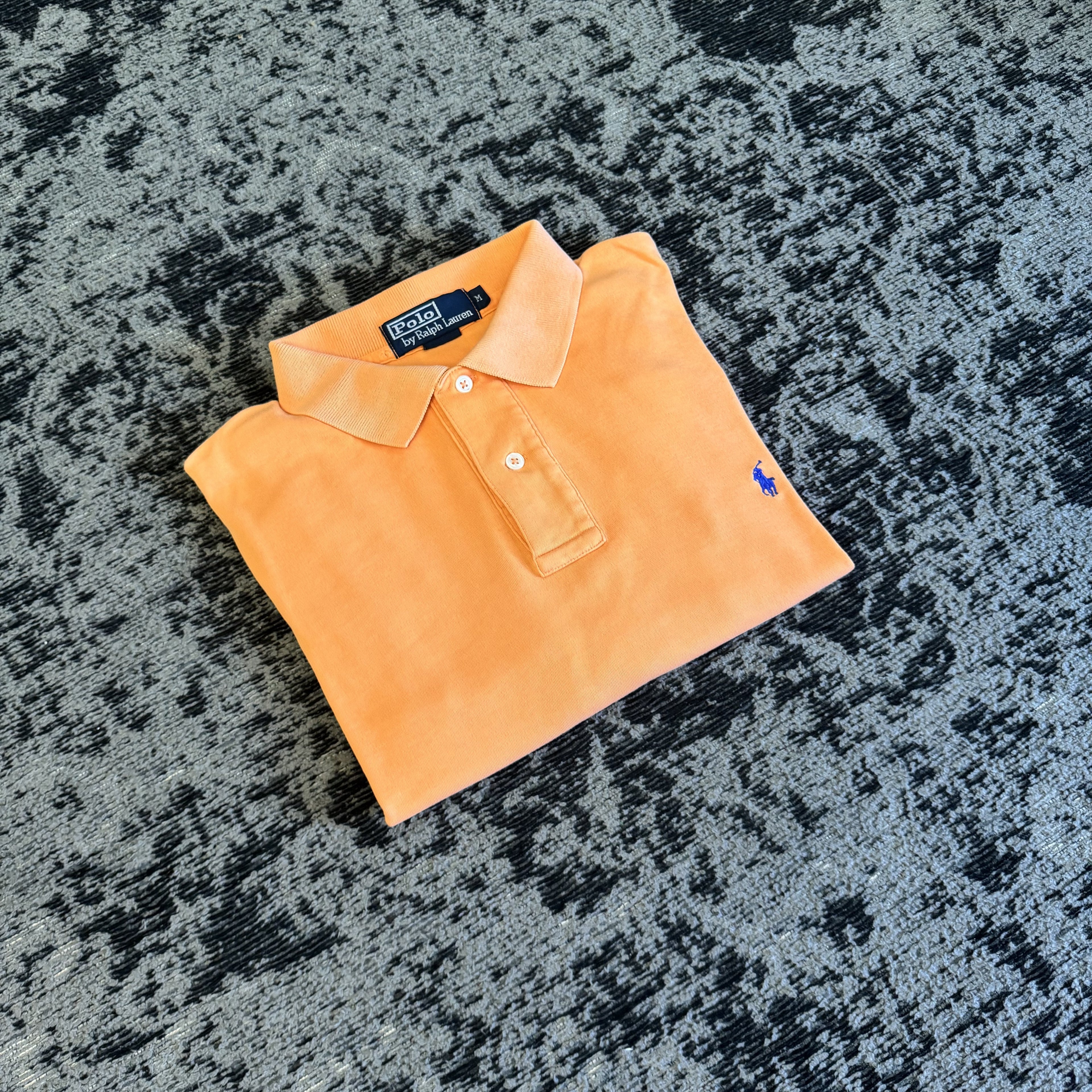 Ralph Lauren Peach Polo Shirt Size M
