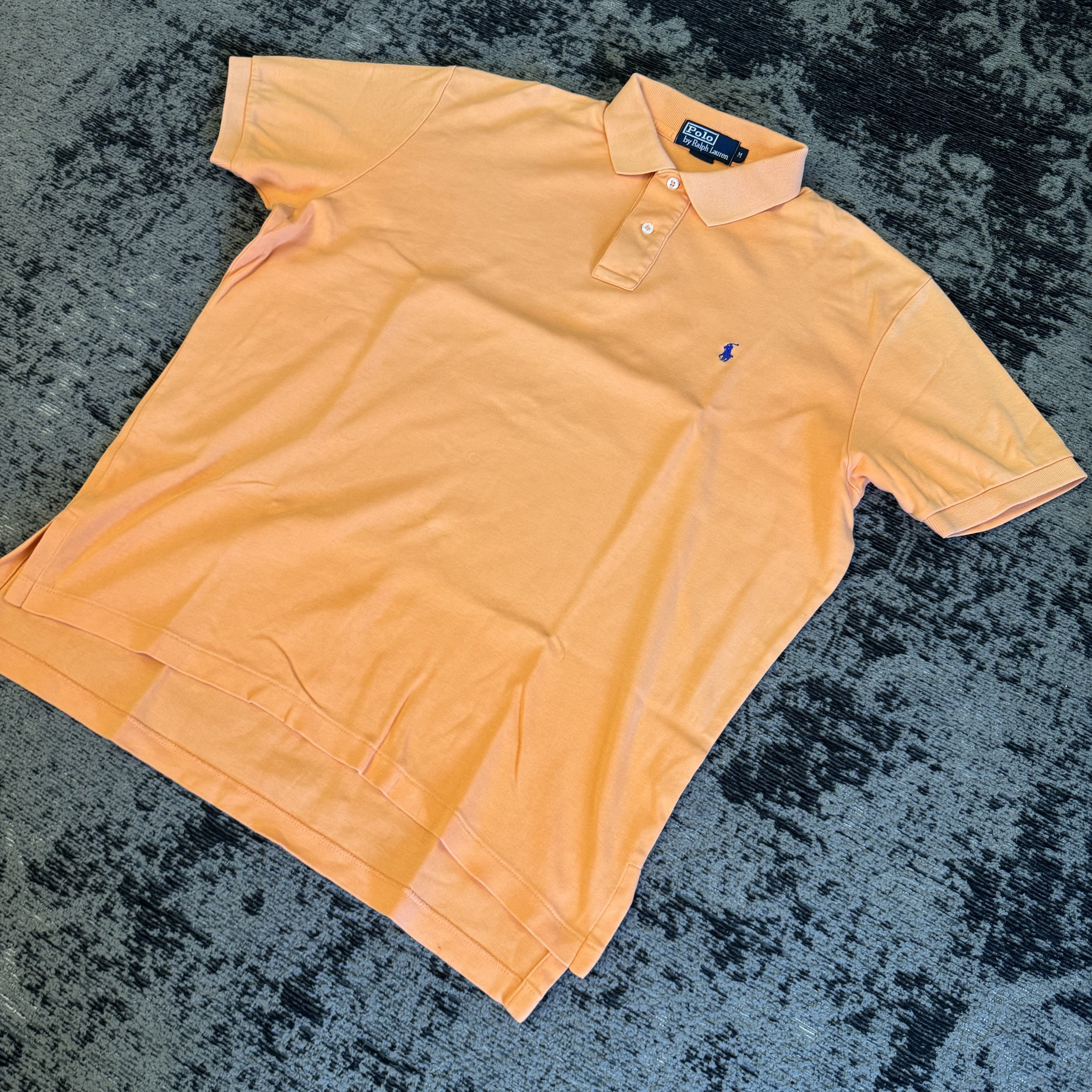 Ralph Lauren Peach Polo Shirt Size M