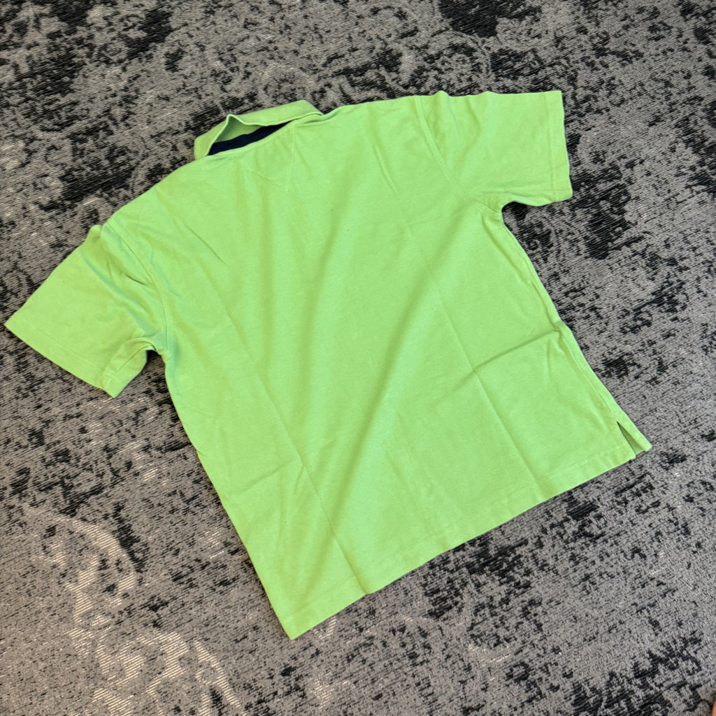 Tommy Hilfiger Lime Green Polo Shirt Size S