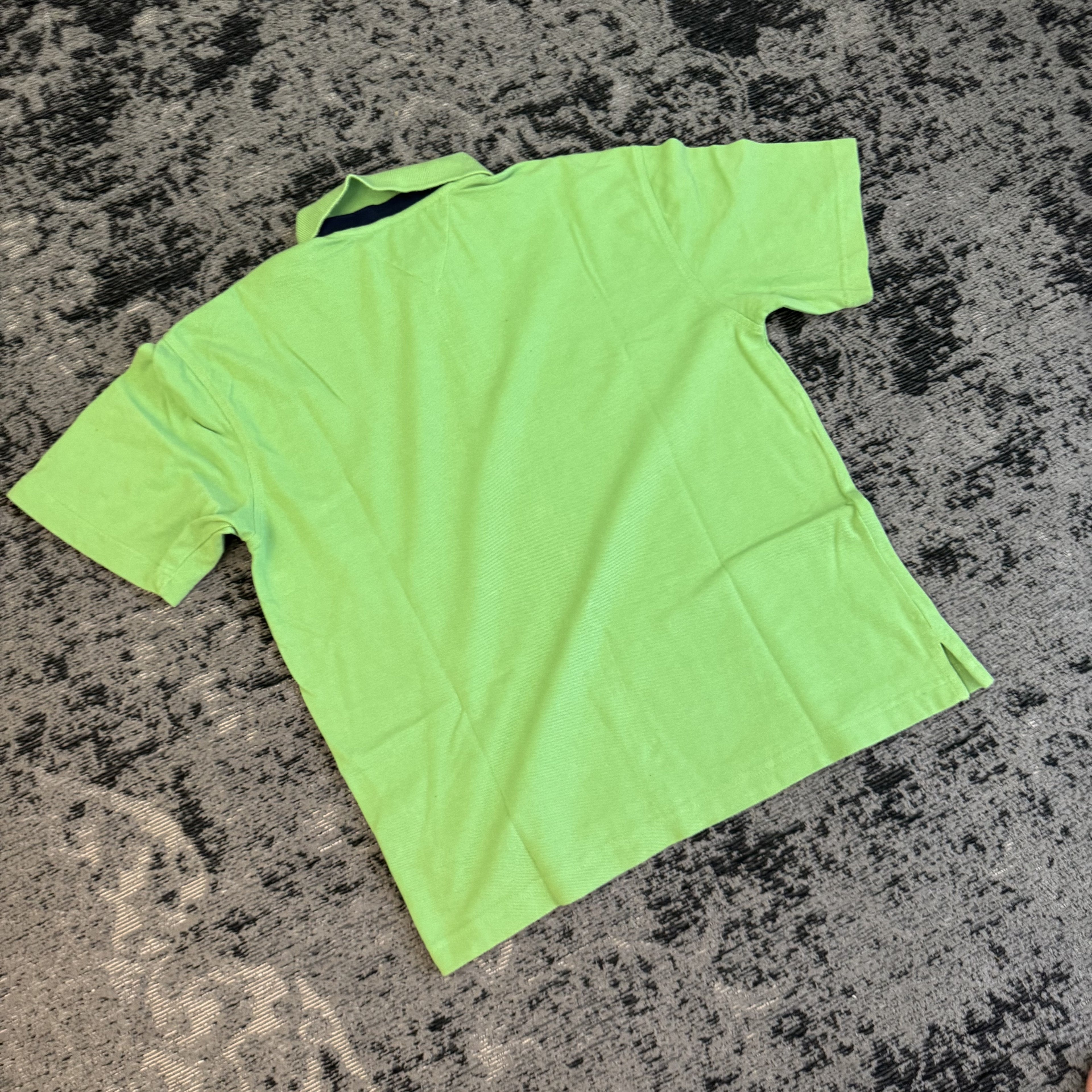 Tommy Hilfiger Lime Green Polo Shirt Size S