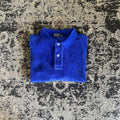 Ralph Lauren Royal Blue Terry Polo Shirt Size L