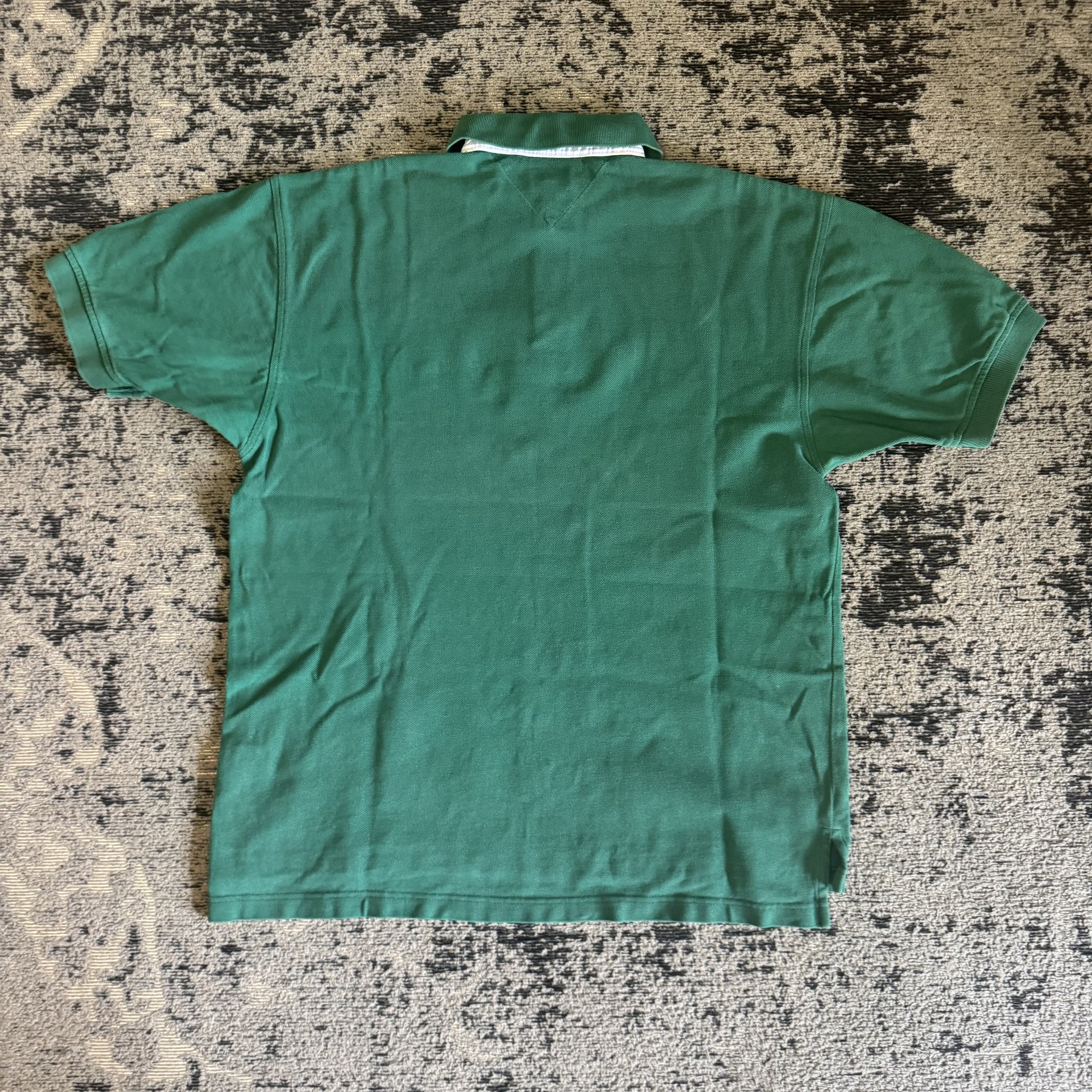 Tommy Hilfiger Green Polo Shirt Size M