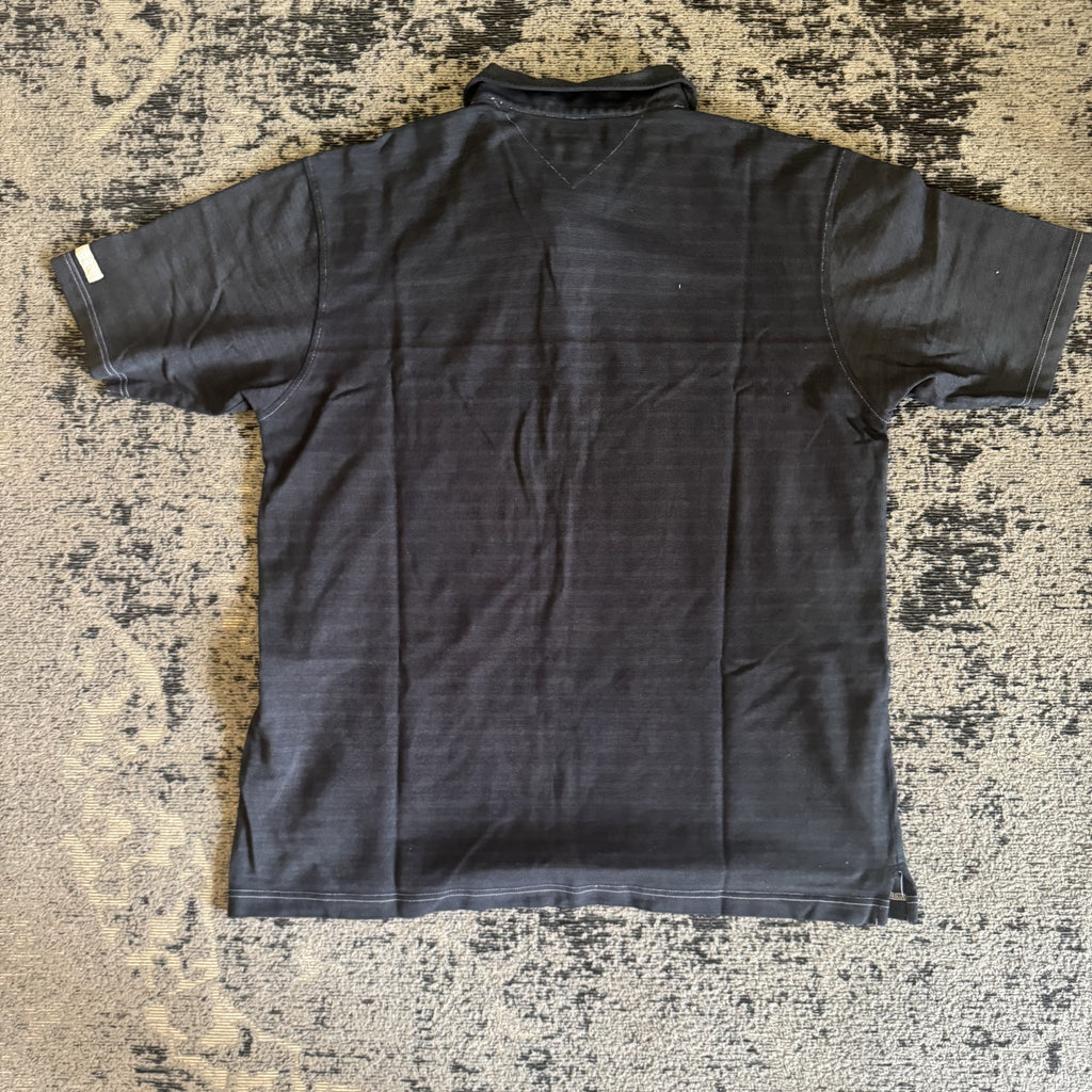 Tommy Hilfiger Charcoal Gray Polo Shirt Size XXL