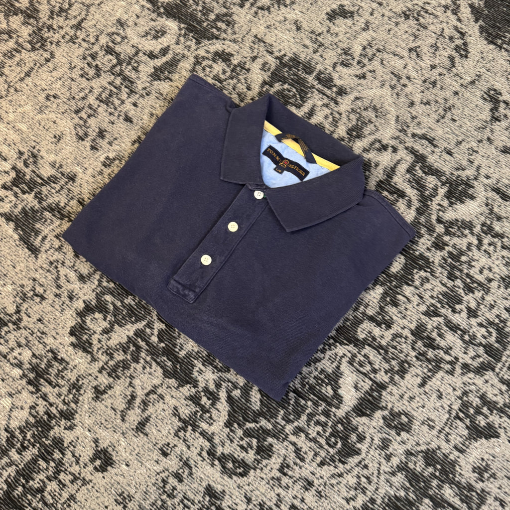 Tommy Hilfiger Navy Polo Shirt Size L