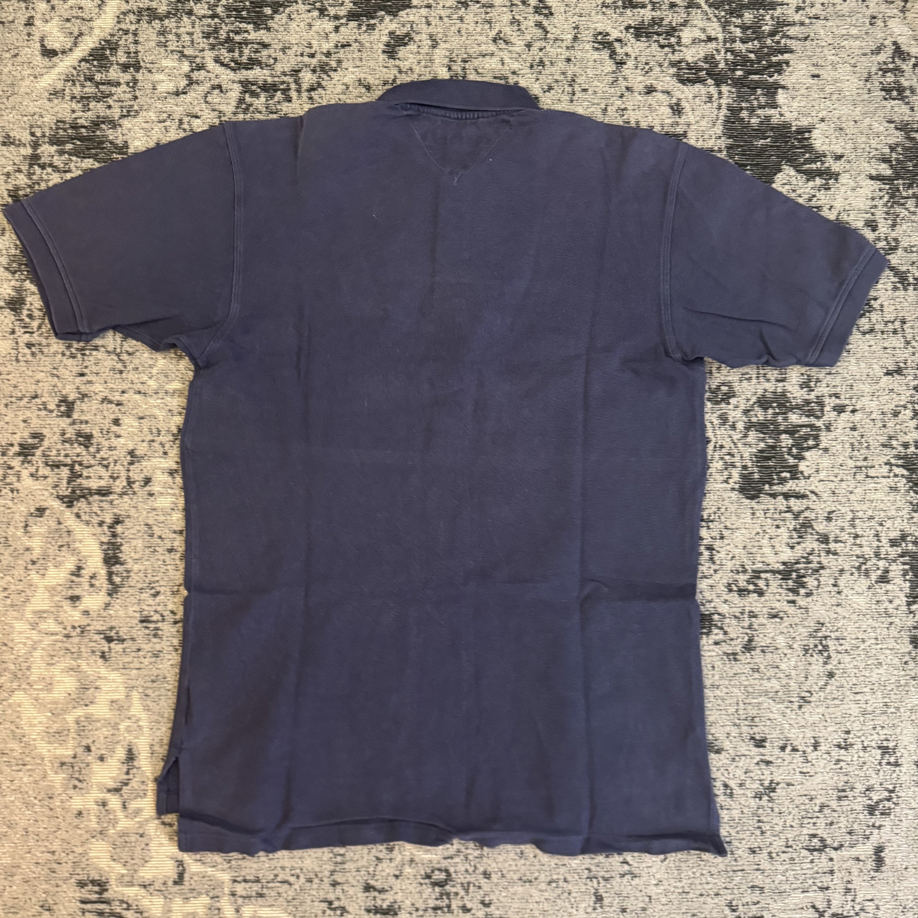 Tommy Hilfiger Navy Polo Shirt Size L