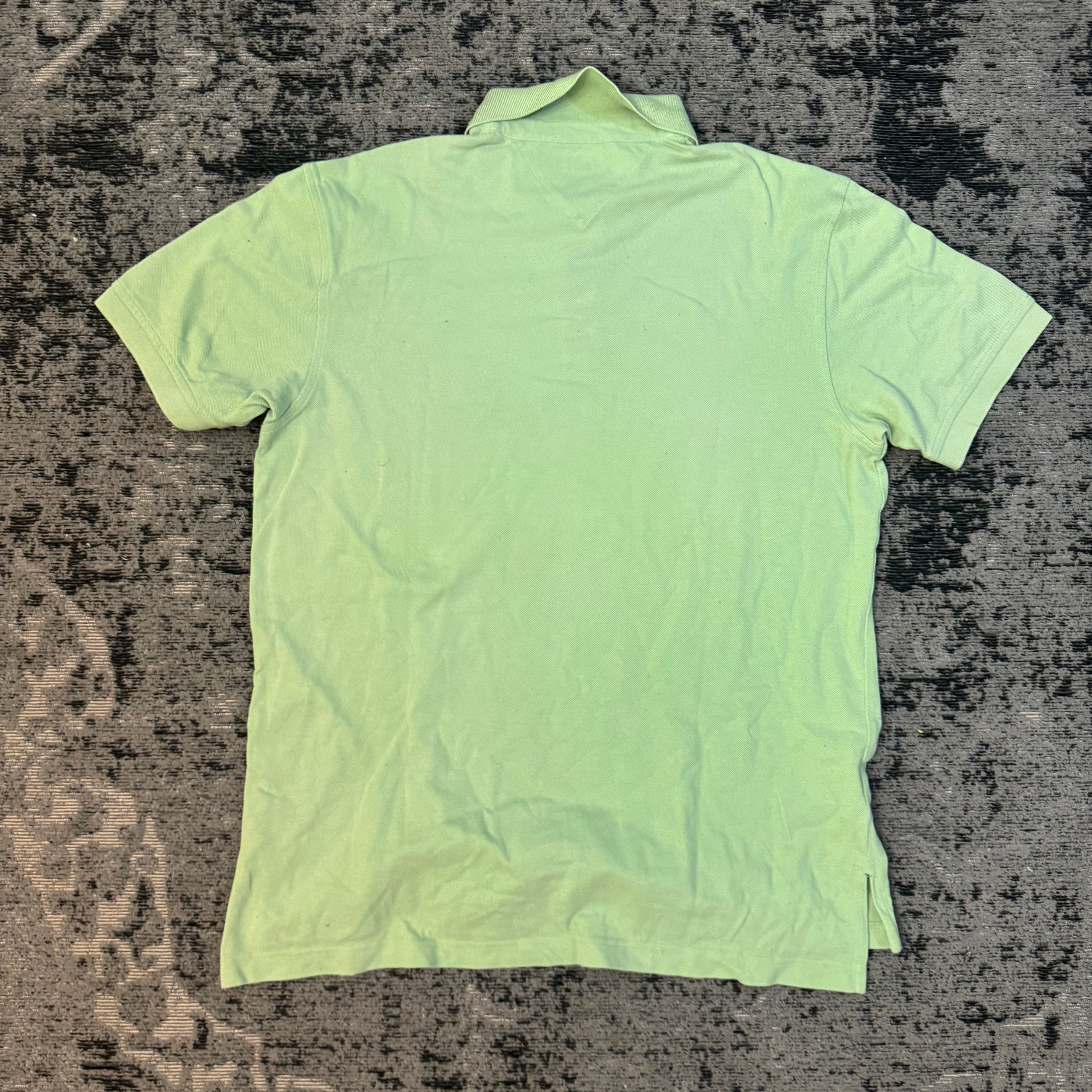 Polo Tommy Hilfigher Verde Lime Taglia L